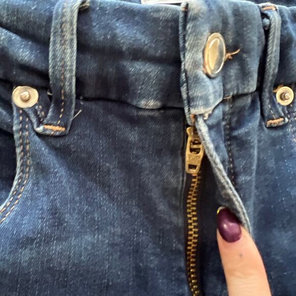 Good American Good Waist Crop Skinny Jeans Size 12/31 - Picture 5 of 8